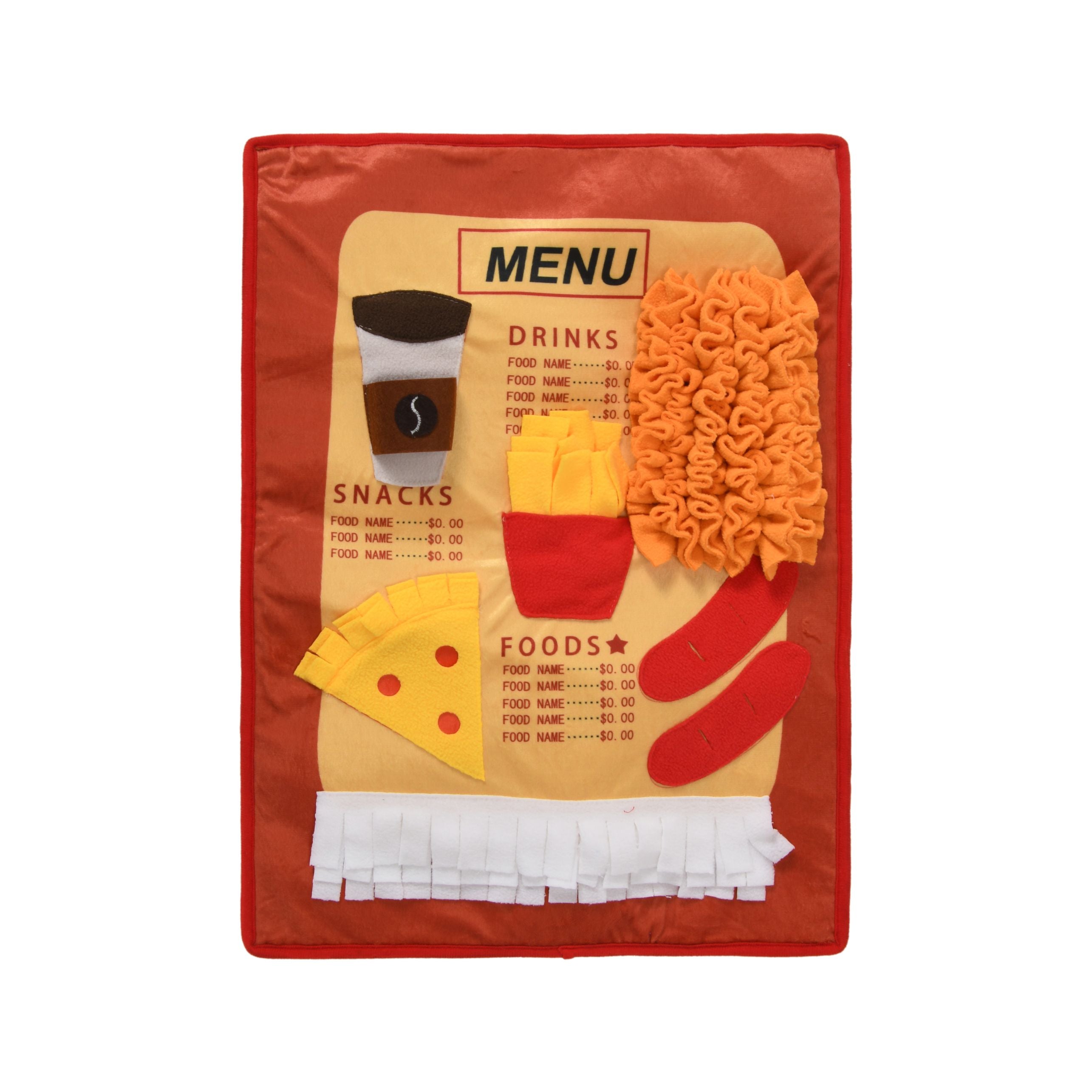 Retro Menu Snuffle Mat 43x60cm