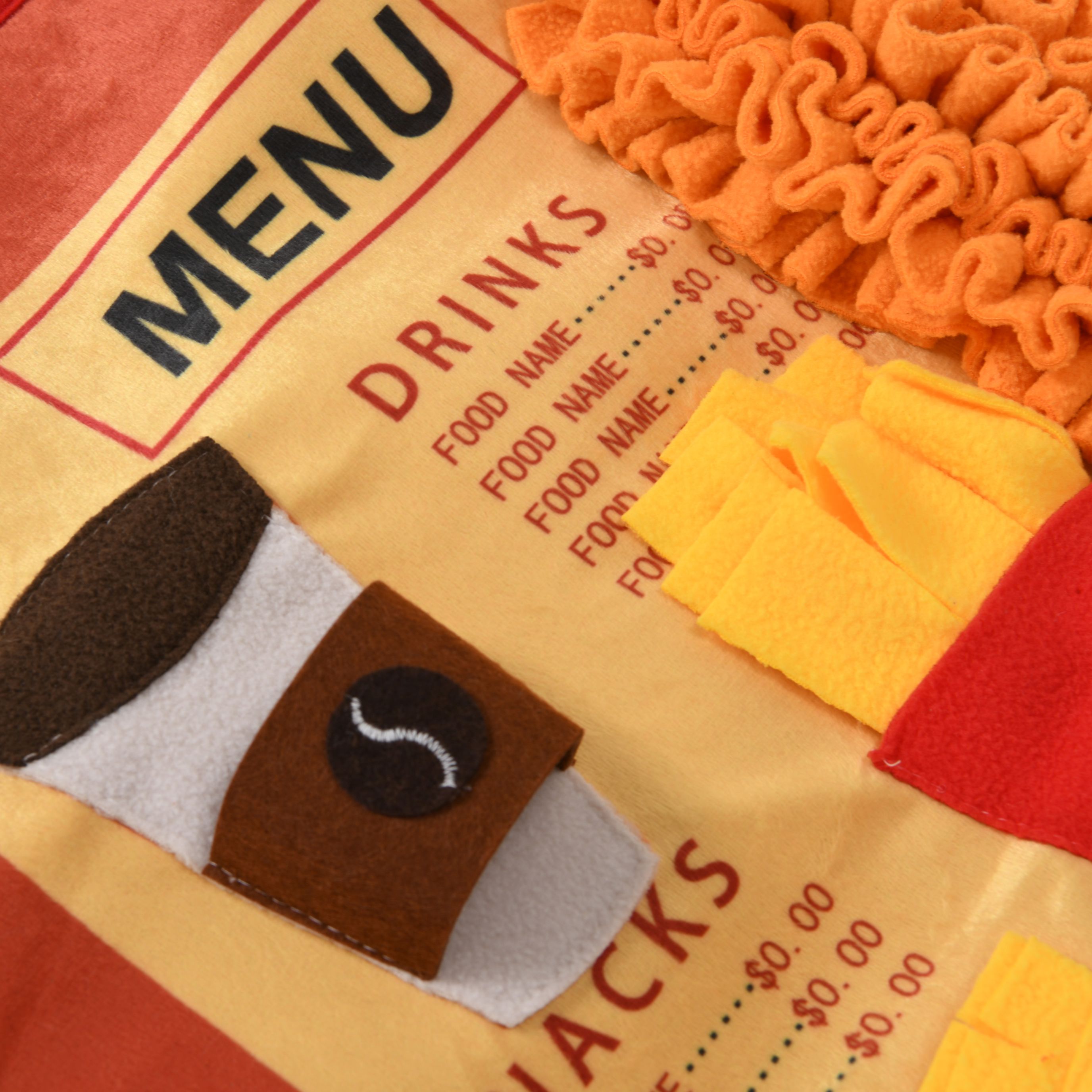 Retro Menu Snuffle Mat 43x60cm