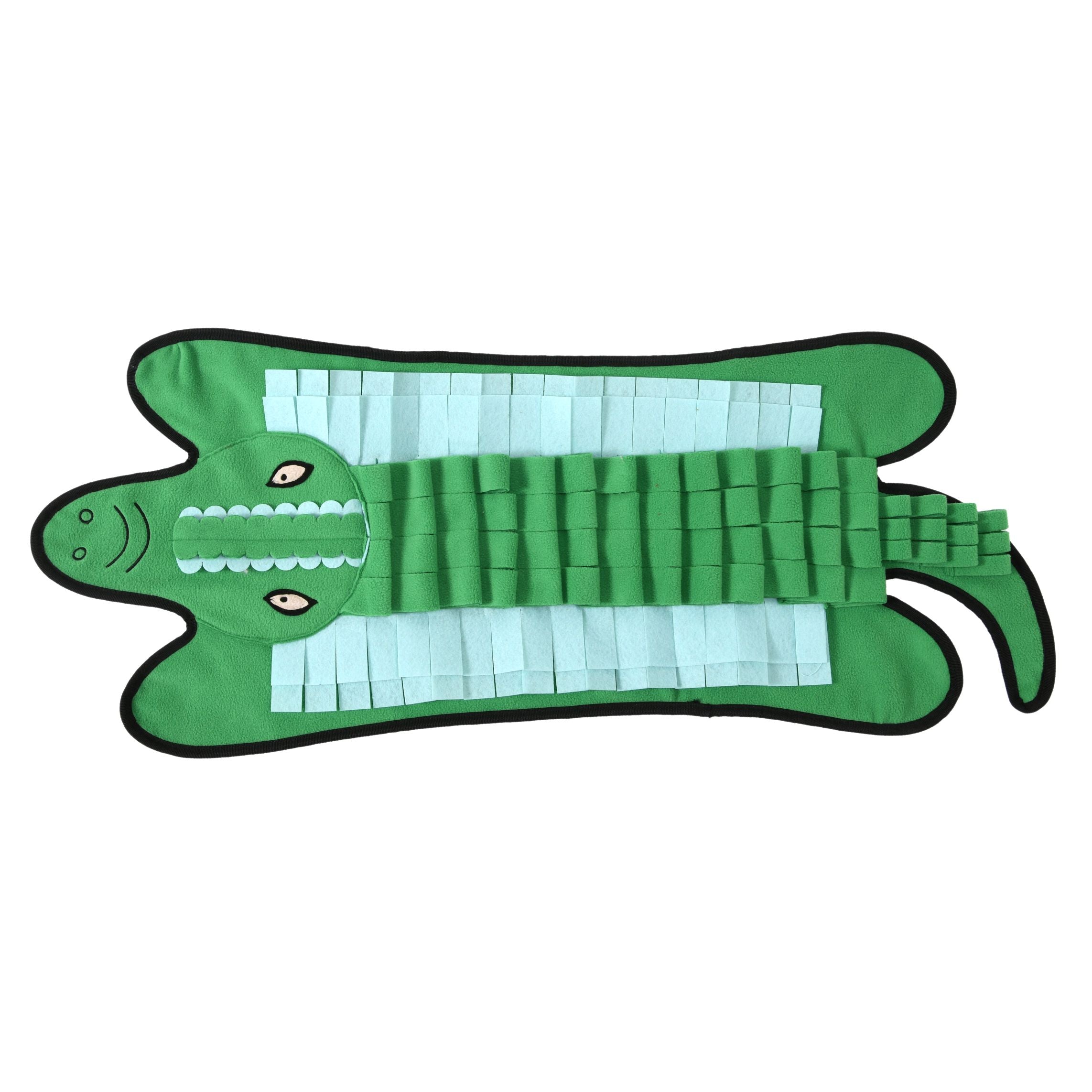 Africana Snuffle Mat Crocodile 33.5x82cm