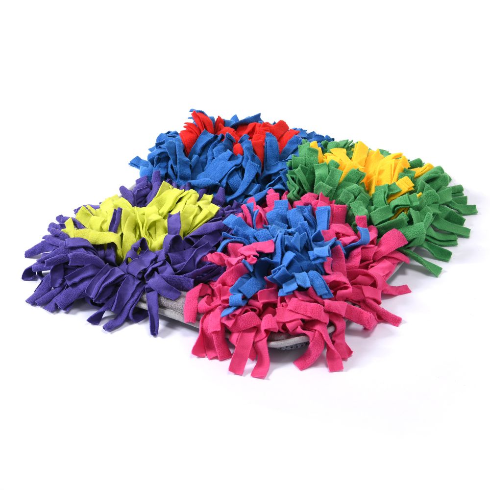 Snoofy Snuffle Mat 4-Quadrant Multicolour 47x47cm