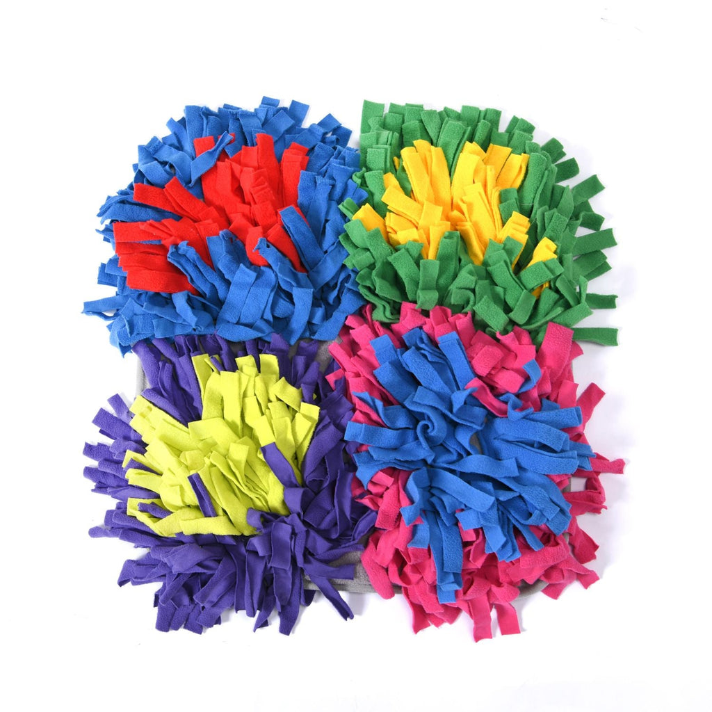 Snoofy Snuffle Mat 4-Quadrant Multicolour 47x47cm