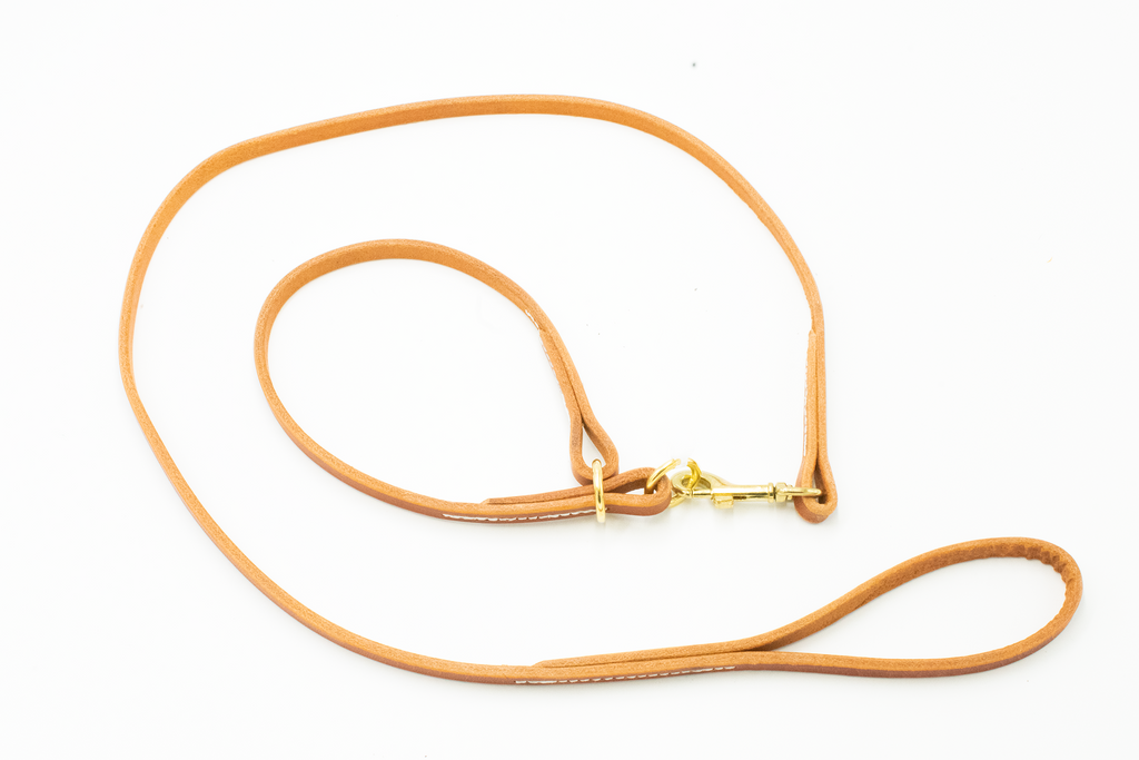 English Bridle Leather Slip Collars