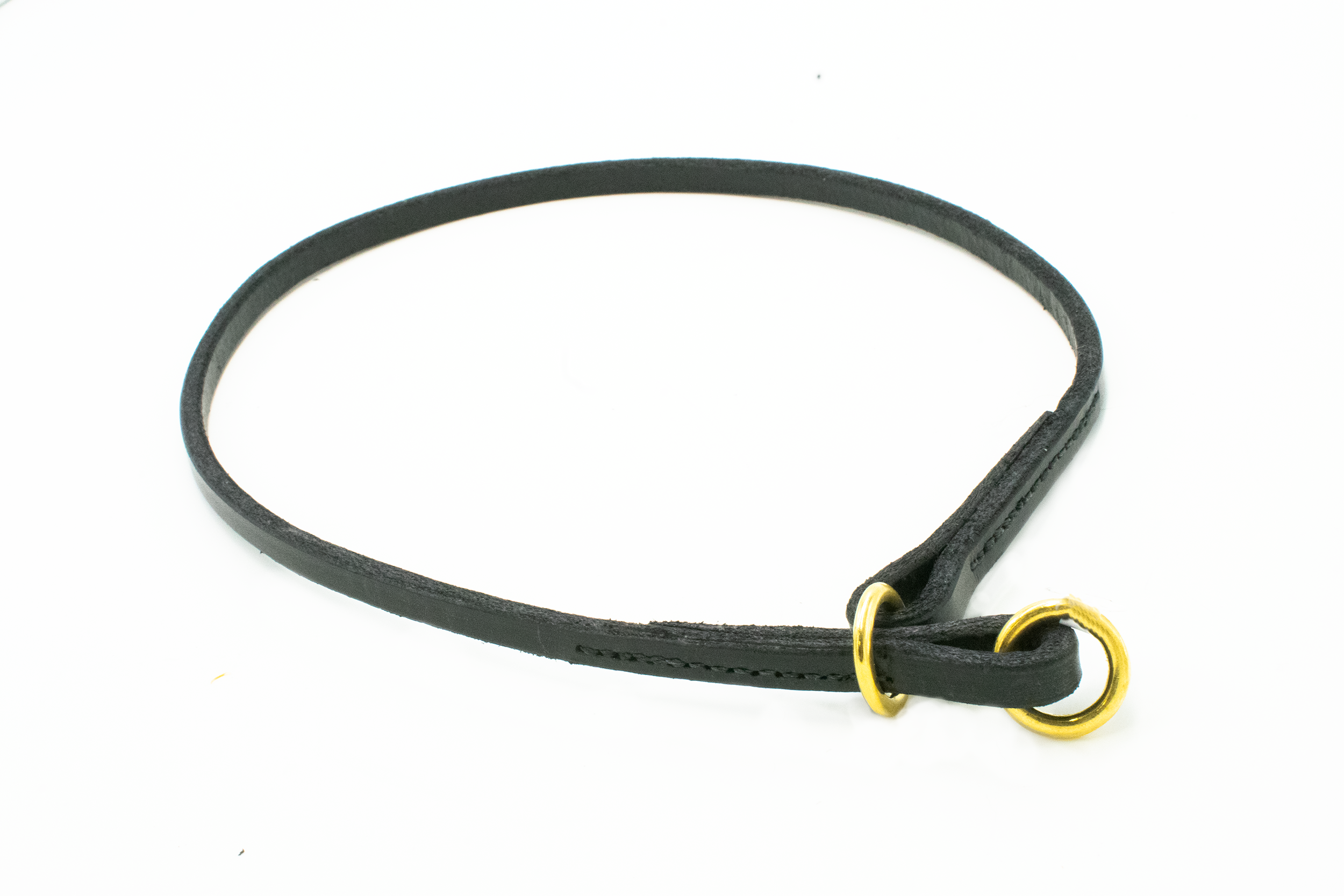 English Bridle Leather Slip Collars